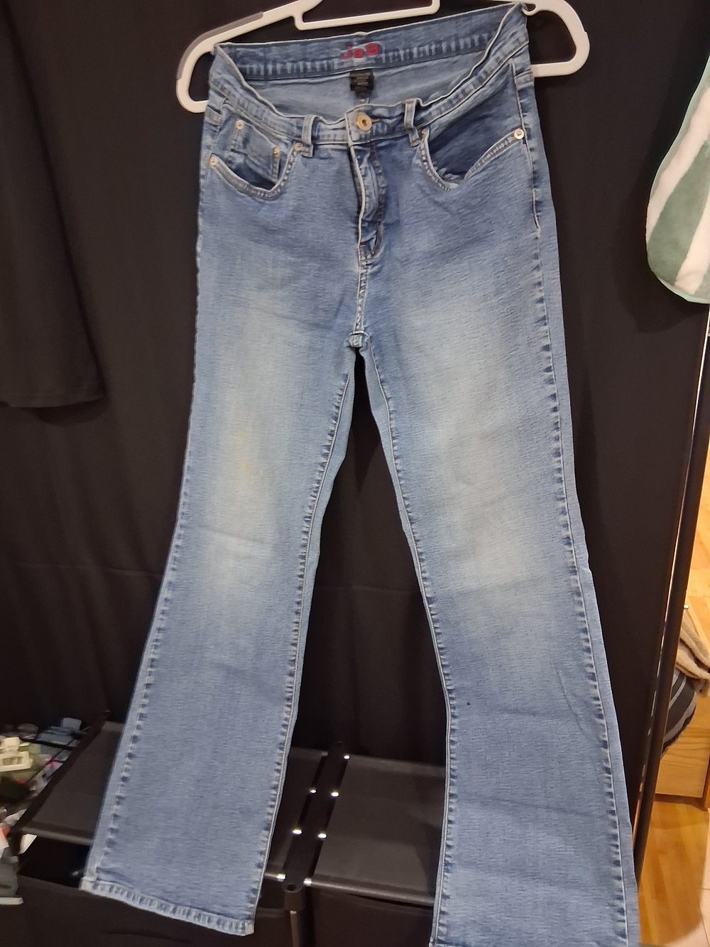 Jag Jeans Light Blue Flare Wide-Leg Denim